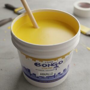Pintura Látex Bongo Premium 10l Interior Y Exterior Amarillo