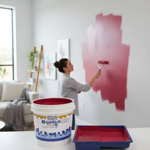 Pintura Látex Bongo Premium 10l Interior Y Exterior Borgoña