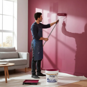 Pintura Látex Bongo Premium 10l Interior Y Exterior Malbec Luz