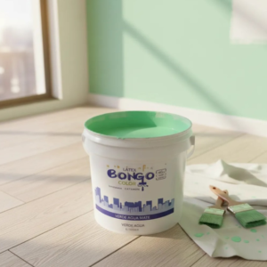 Pintura Látex Bongo Premium 10l Interior Y Exterior Verde Agua